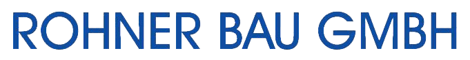 Logo Rohner Bau GmbH